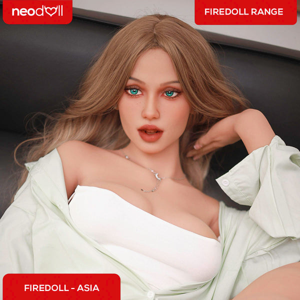 Fire Doll - Asia - Realistic Sex Doll - 166cm - Light Tan - Gel Breast - Articulated Hand - Movable Jaw