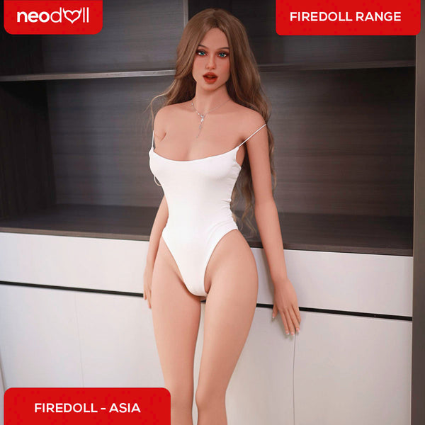Fire Doll - Asia - Realistic Sex Doll - 166cm - Light Tan - Gel Breast - Articulated Hand - Movable Jaw