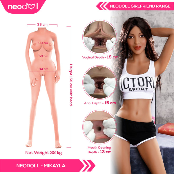 Neojoy Girlfriend Mikayla - Realistic Sex Doll - 158cm