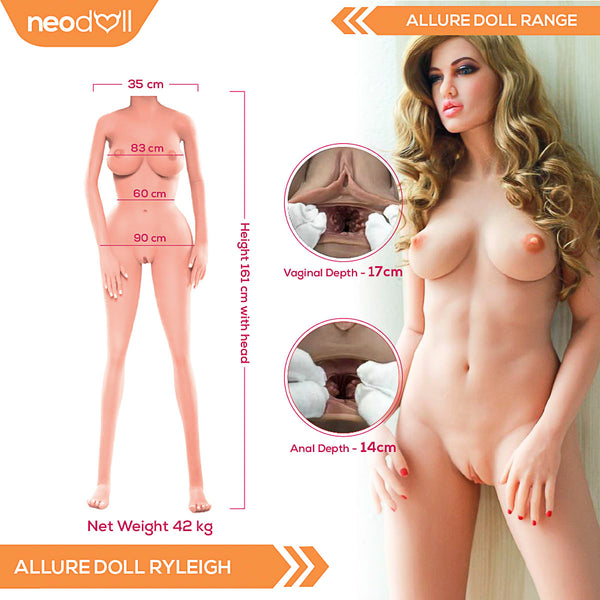 Neodoll Allure Ryleigh - Realistic Sex Doll -161cm