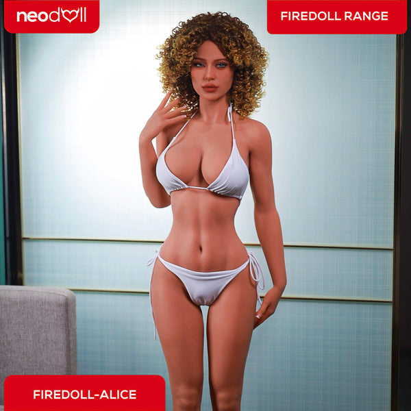 Fire Doll - Alice - Realistic Sex Doll - 156cm - LightTan - Gel Breast