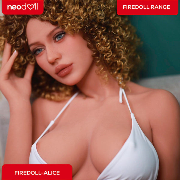 Fire Doll - Alice - Realistic Sex Doll - 156cm - LightTan - Gel Breast