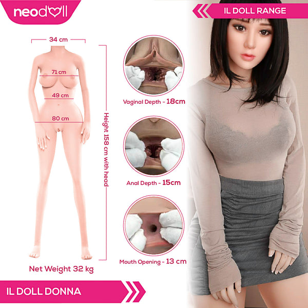 Neojoy Girlfriend Donna - Realistic Sex Doll - 158cm