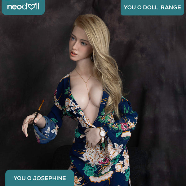 Youqdoll - Josephine - Realistic Silicone Sex doll - 165cm - Implanted Hair - Gel Breast - Natural