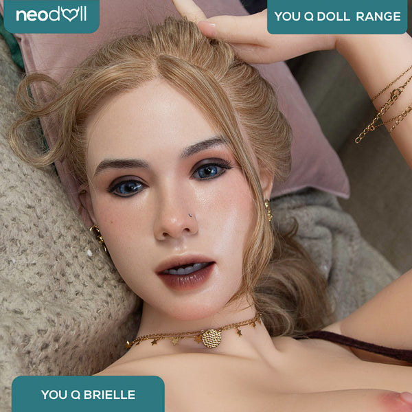 Youqdoll - Brielle - Hybrid Realistic Sex doll - 156cm - Implanted Hair - Natural