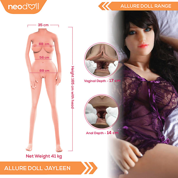 Neodoll Allure Jayleen - Realistic Sex Doll -165cm