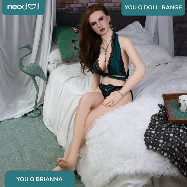 Youqdoll - Brianna - Hybrid Realistic Sex doll - 156cm -  Implanted Hair - Natural