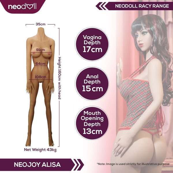 Irontech Alisa - Realistic Sex Doll - 160cm