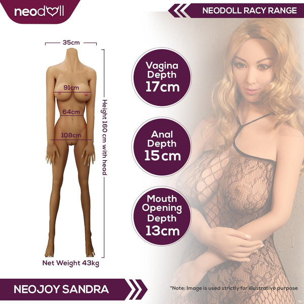 Irontech Sandra - Realistic Sex Doll - 160cm