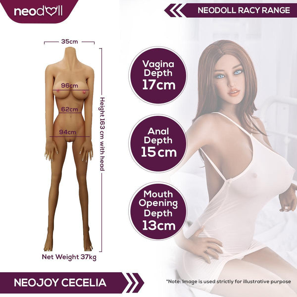 Irontech Cecelia - Realistic Sex Doll - 163cm