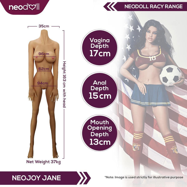 Irontech Jane - Realistic Sex Doll - 163cm