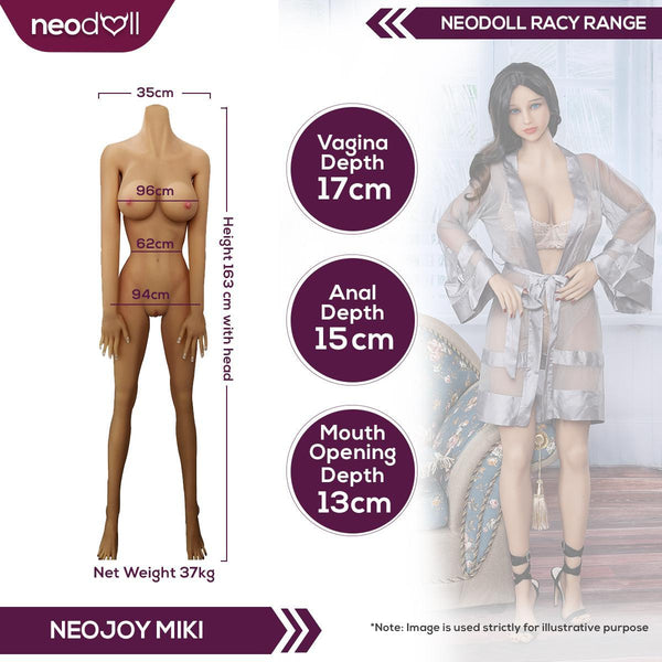 Irontech Miki - Realistic Sex Doll - 163cm