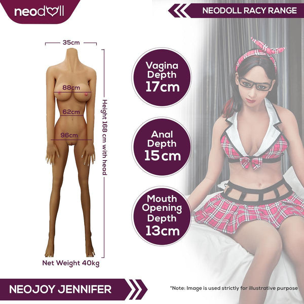 Irontech Jennifer - Realistic Sex Doll - 168cm