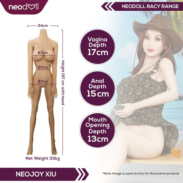 Irontech Xiu - Realistic Sex Doll - 157cm