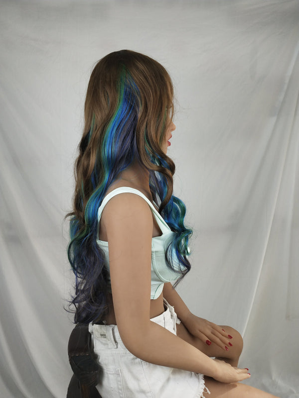 Neodoll Finest Wig - NJ53 - Sex Doll Hair - Brown+purple