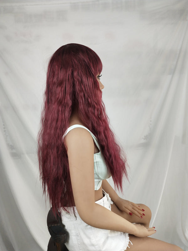 Neodoll Finest Wig - NJ36 - Sex Doll Hair - Wine Red