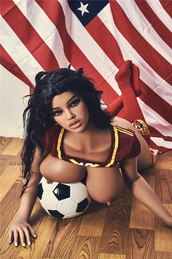 163cm Plus Jane Sexy Football Lady Real Sex Doll Big Breast Love doll Realistic