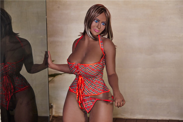 158cm Lisa Realistic Black woman sex doll for men